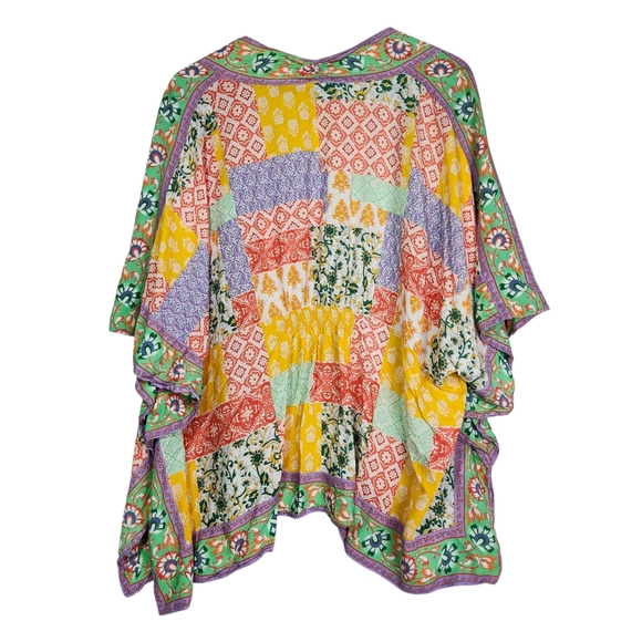 Tolani Multicolor Patterned Top - Picture 4 of 13